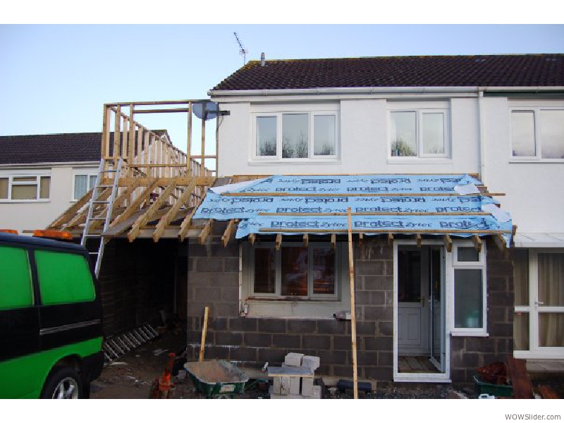 2 storey extention